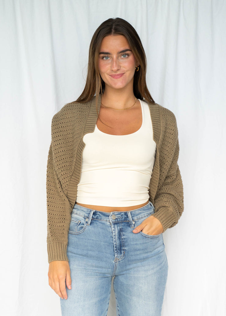 natalie shrug sweater