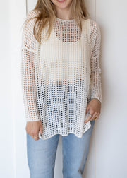 after sun sweater tunic