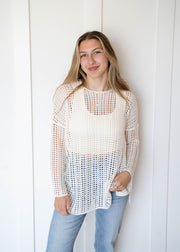 after sun sweater tunic