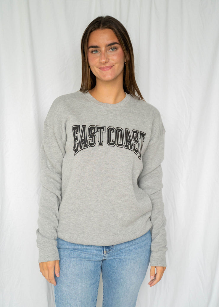 east coast graphic sweatshirt