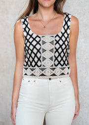 calle crochet tank