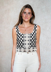 calle crochet tank