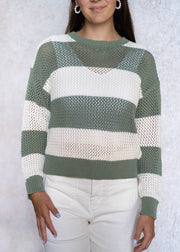 broadbeach stripe sweater