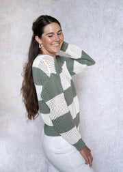 broadbeach stripe sweater