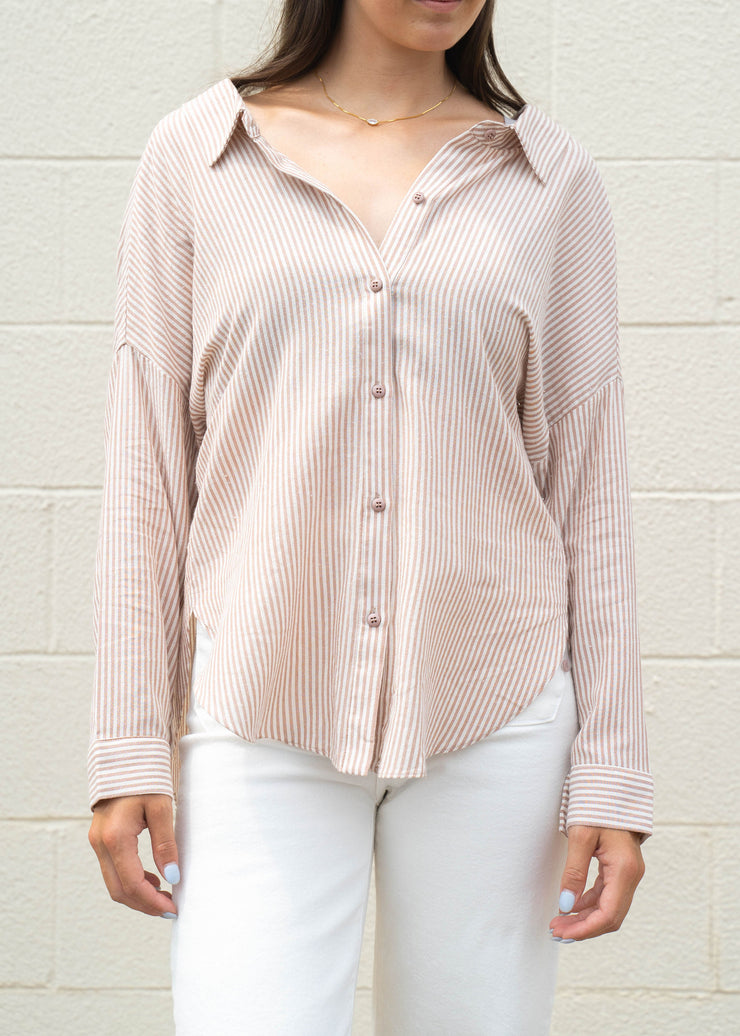 canyon land striped shirt