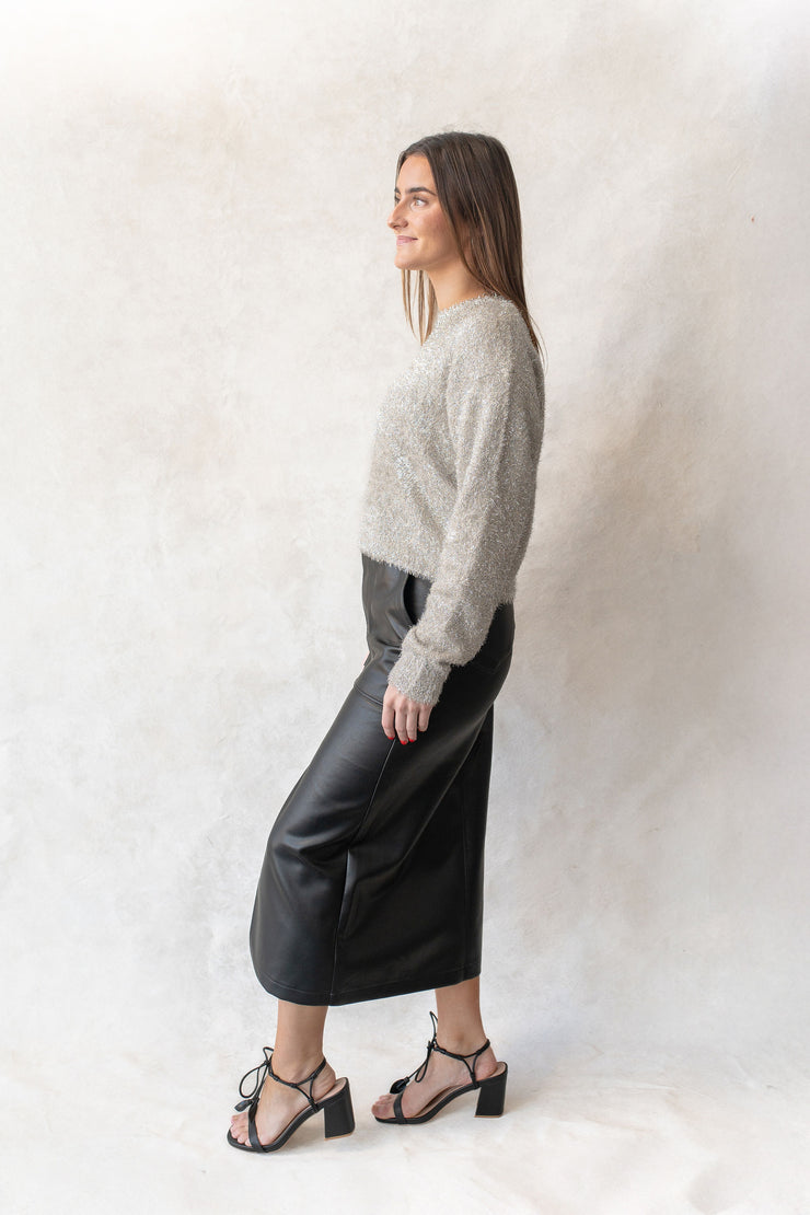 alice utility midi skirt