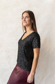 marbella sequin top