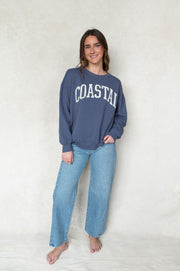 coastal sunday sweatshirt