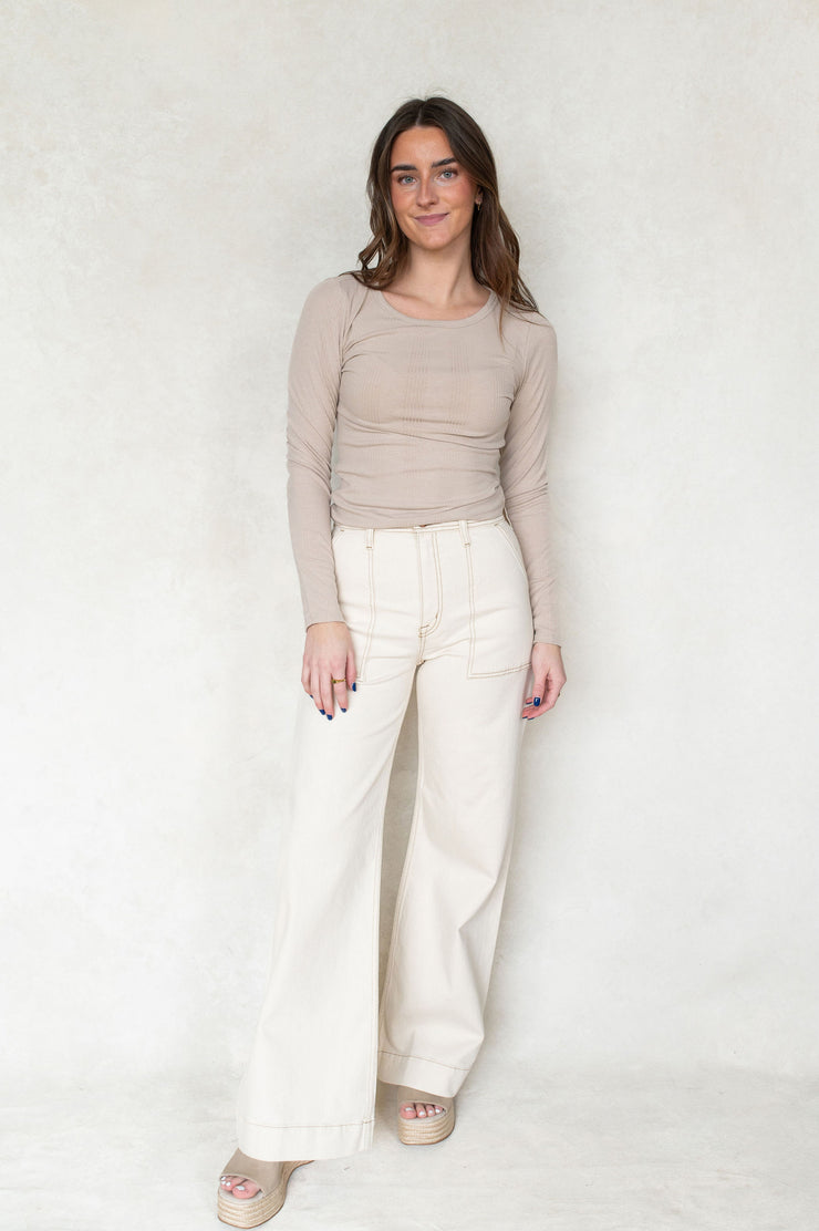 penny utility high rise wide leg