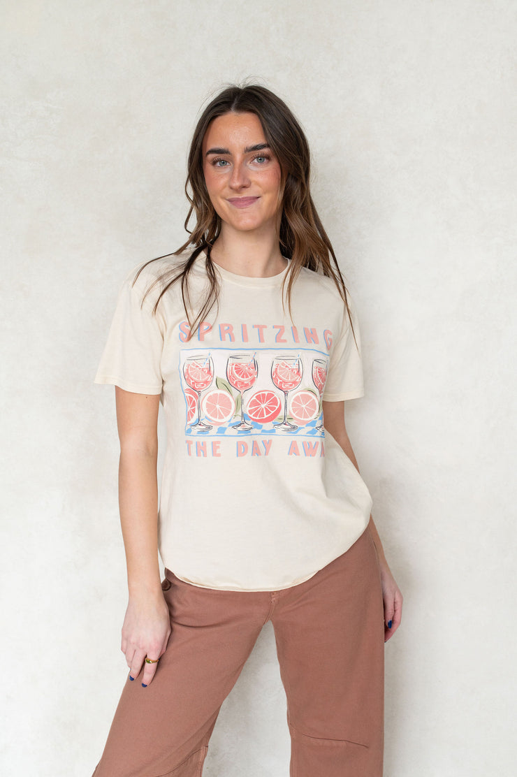 spritz graphic tee