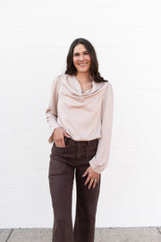 modernity cowl neck blouse