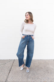 nicole barrel jeans