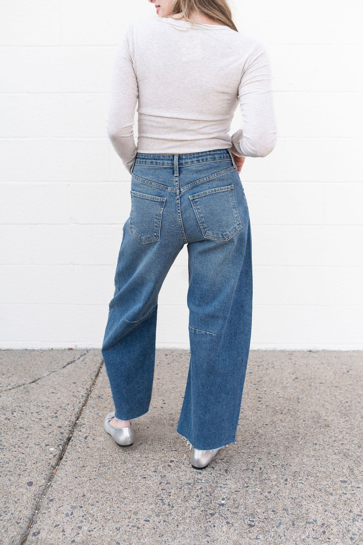 nicole barrel jeans