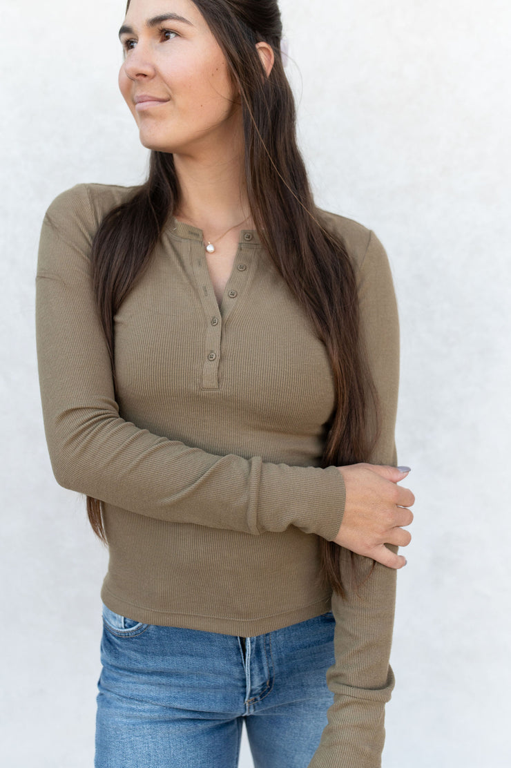 scarlet rib henley