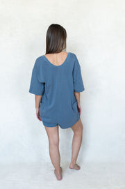 hot shot tee romper