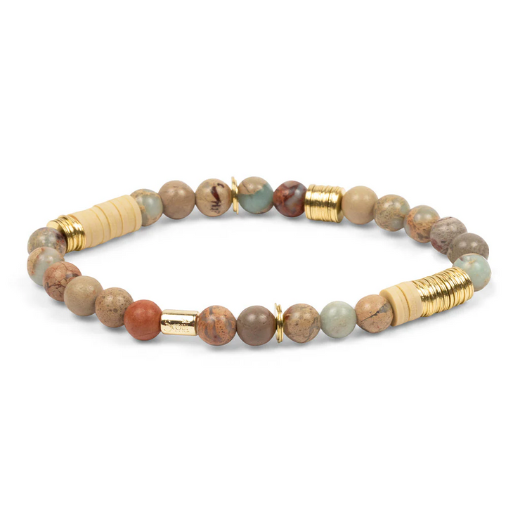 intermix stone stacking bracelet | aqua terra