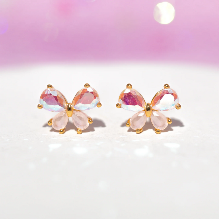 kaleidoscope butterfly studs