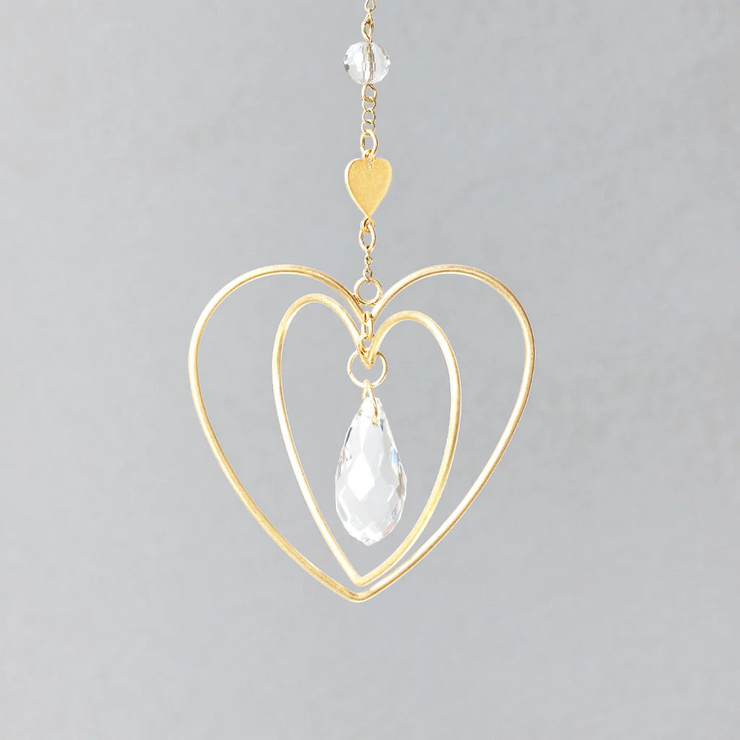 heart mini suncatcher | love