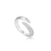 sparkle wrap adjustable ring