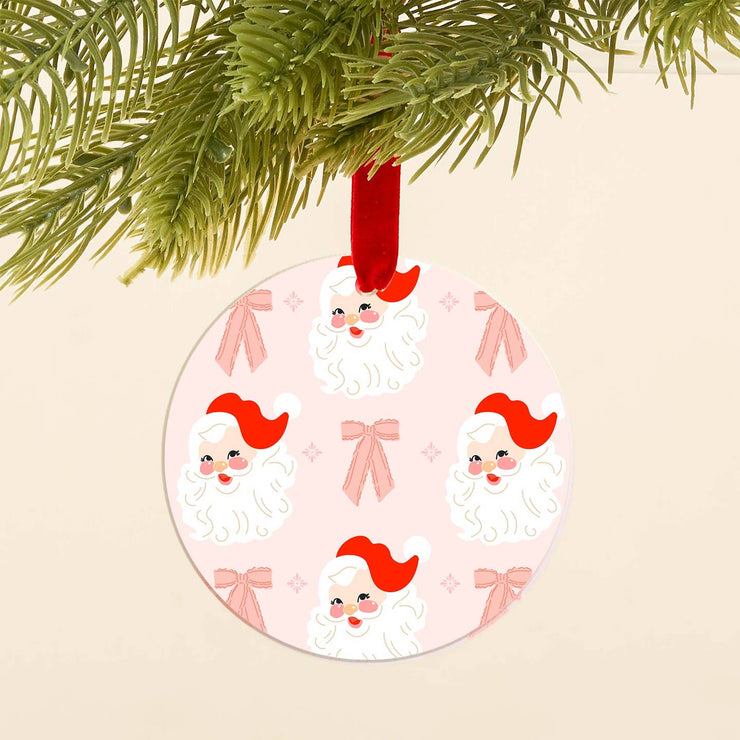 acrylic ornaments - dear santa