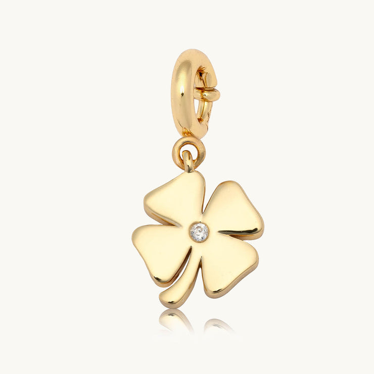 leaf clover charm