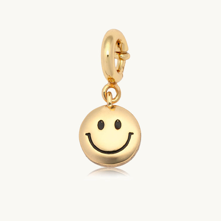 smiley face charm