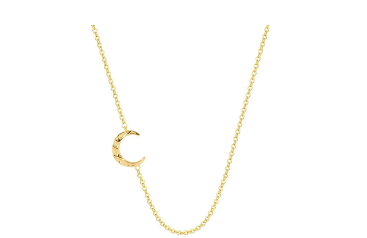 the salty moon necklace