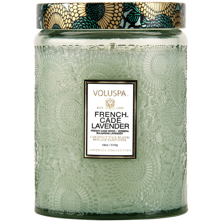 large jar candle | french cade lavender