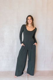 hot shot wide leg onesie