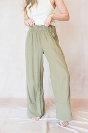 days end linen pull on pant