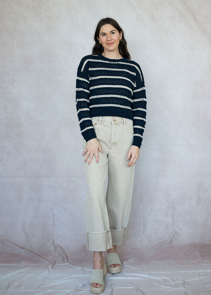 estero stripe sweater