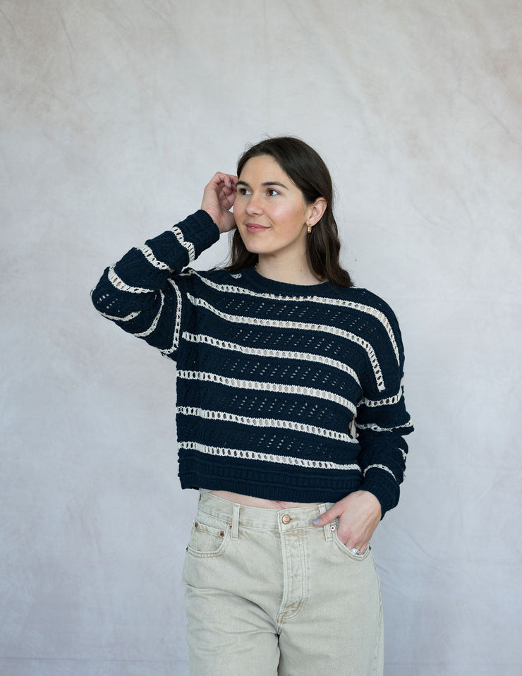 estero stripe sweater