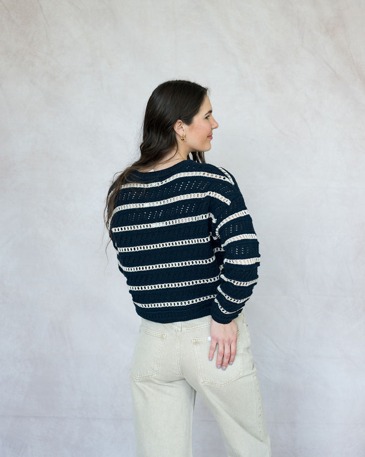 estero stripe sweater