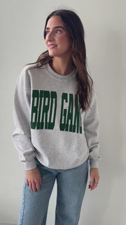 the bird gang crewneck pullover